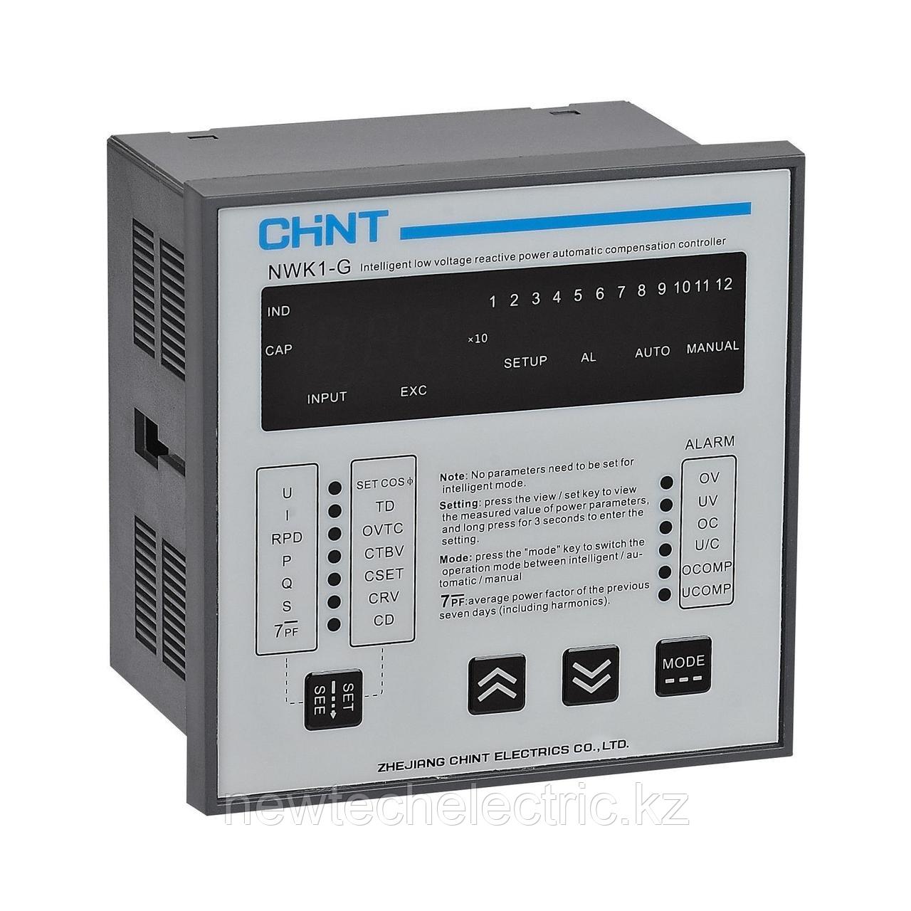 263783 Регулятор реактивной мощности NWK1-GR-16GB с 16-тью контурами4, фото 1