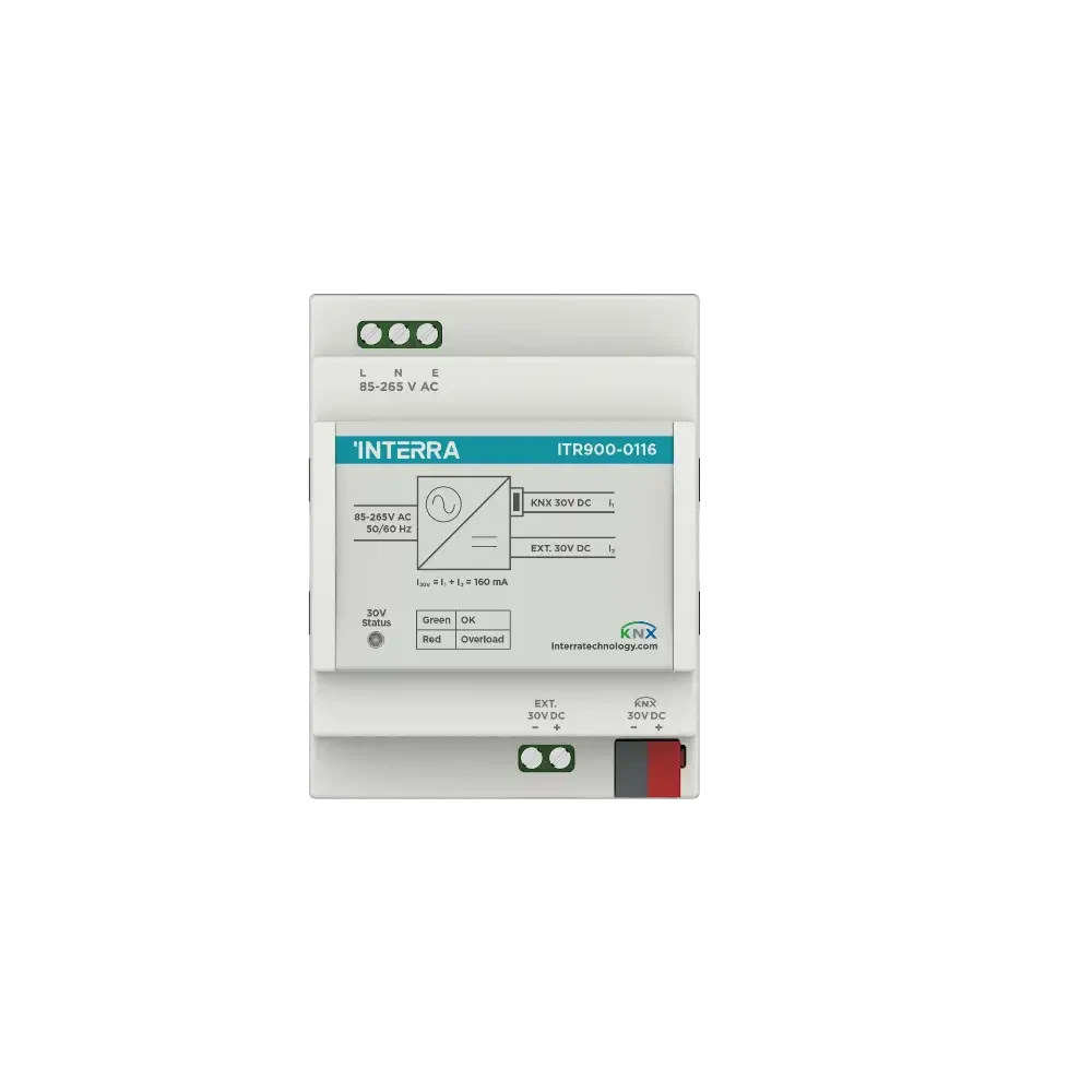 Interra KNX Power Supply 160 mA  Aux. Voltage 30V DC / Источник питания Interra KNX 160 мА
