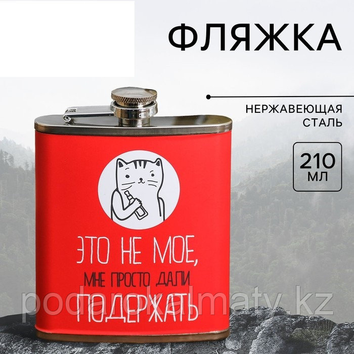 Фляжка «Это не моё», 210 мл, фото 1