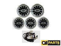 РЕШЕТКА КОНДИЦ. ПЕРЕД. 64 ЦВЕТА С ПОДСВЕТКОЙ САЛОНА MERCEDES BENZ C-Class W205 2015-2021 - A2058300301M2