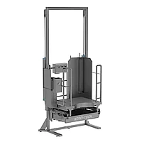 Пневматическая платформа для потрошения