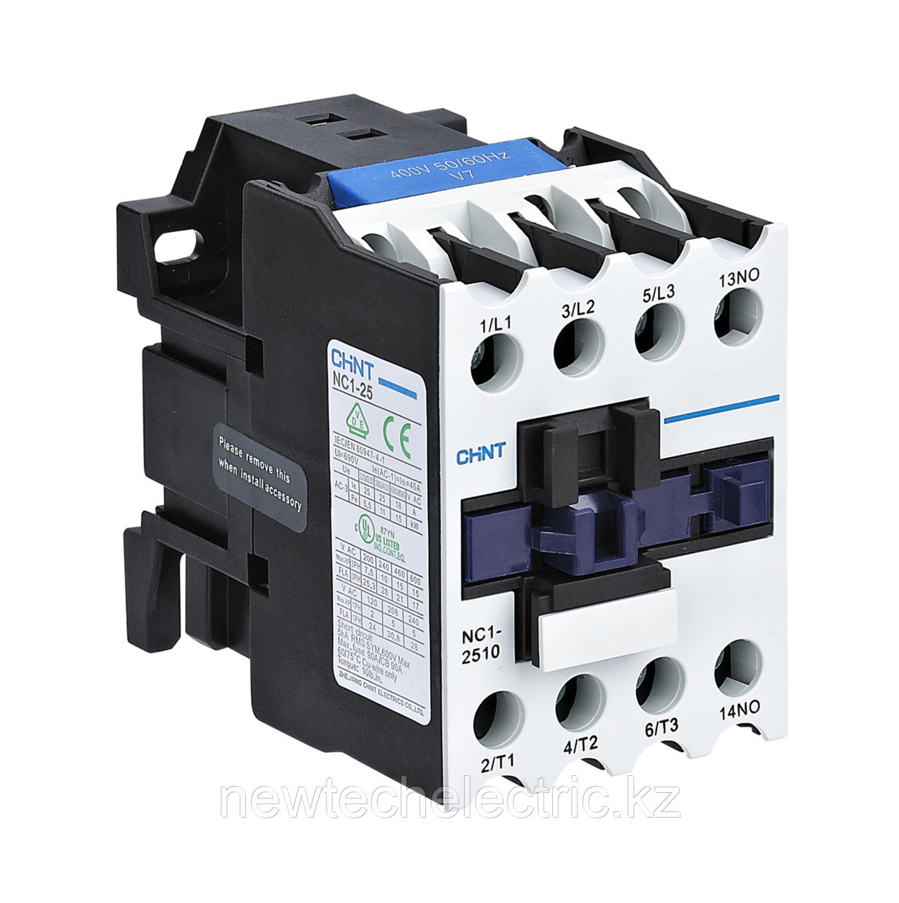221309 Контактор NC1-1208 12А 2НО+2НЗ 230В 50Гц (R)4