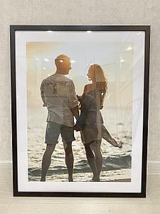 Рамка 60х40 см Темно - коричневая