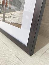 Рамка 60х40 см Темно - коричневая, фото 2