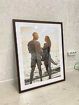 Рамка 60х40 см Коричневая, фото 5