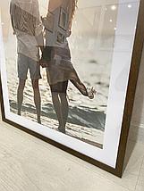 Рамка 60х40 см Коричневая, фото 2