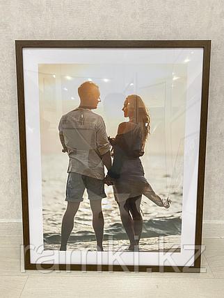 Рамка 60х40 см Коричневая, фото 1