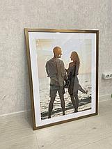 Рамка 70х50 см  Бронзовая, фото 5