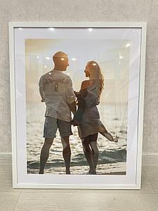 Рамка 70x50 см белая