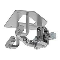 Пневматический двухпутевой стрелочный перевод