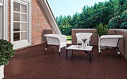 Клинкерная напольная плитка 320×320×14 мм (цвета Вишня, Шоколад, Дюна, Пальмира)