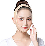 Бандаж утягивающий, послеоперационный, для лица OR-030 бежевый размер ХL ORGIN, фото 4