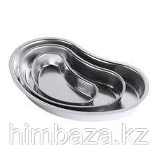 Лоток медицинский металлический почкообразный ЛМПч-160 "Ока-Медик" (160*70*25), фото 1