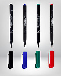 Маркер перманентный синий (стеклограф), 1 мм