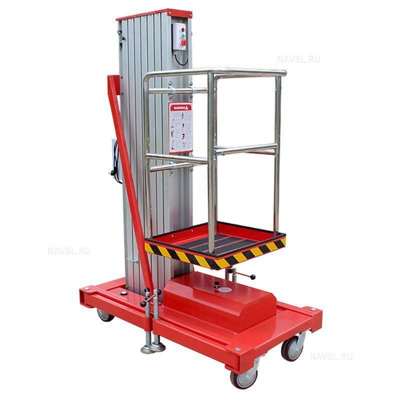 Телескопический одномачтовый подъемник GROST Single 0.125-9 (AC), фото 1