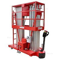 Самоходный телескопический двухмачтовый подъемник GROST Double Drive 0.2-12