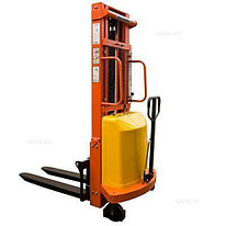 Штабелер гидравлический с электроподъемом GROST® HED 15/35