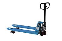 Тележка гидравлическая 3500 кг 1150 мм TOR PWH35-II (полиуретановые колеса)