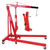 HW 0601B Кран гаражный гидравлический, складной. 2 т.