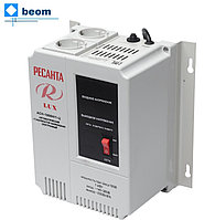Стабилизатор Ресанта ACH-1000Н/1-Ц LUX (1кВт | 220 В | 5-7 мс | ~8% от 140 до 260 В | Вес, кг 3.72 | настенный)