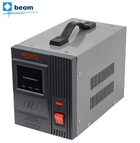 Стабилизатор Ресанта ACH-1500/1-Ц (1,5 кВт | 220 В | 5-7 мс | ~8% от 140 до 260 В | Вес, кг 4.24 | напольный)