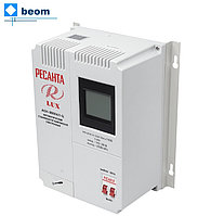 Стабилизатор Ресанта ACH-5000Н/1-Ц LUX ( 5 кВт | 220 В | 5-7 мс | ~8% от 140 до 260 В | Вес, кг 10.4 | настенный)