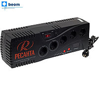 Стабилизатор Ресанта С1000 (1000 Вт | 220 В | 5-7 мс | ~8% от 140 до 260 В | Вес, кг 2.74 | розетки 5, 2 со стабилизацией)