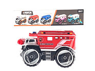 862C-2 Fire rescue пожарная спецтехника разбирайка в пакете 30*23см, фото 2