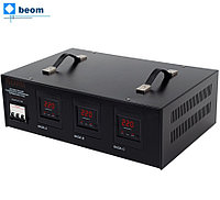 Стабилизатор напряжения Ресанта АСН-4500/3-ЭМ ( 4.5 кВт | 380В | ± 2% | 0,5 сек |от 240 до 430 В | Вес, кг 23.26 | напольный)