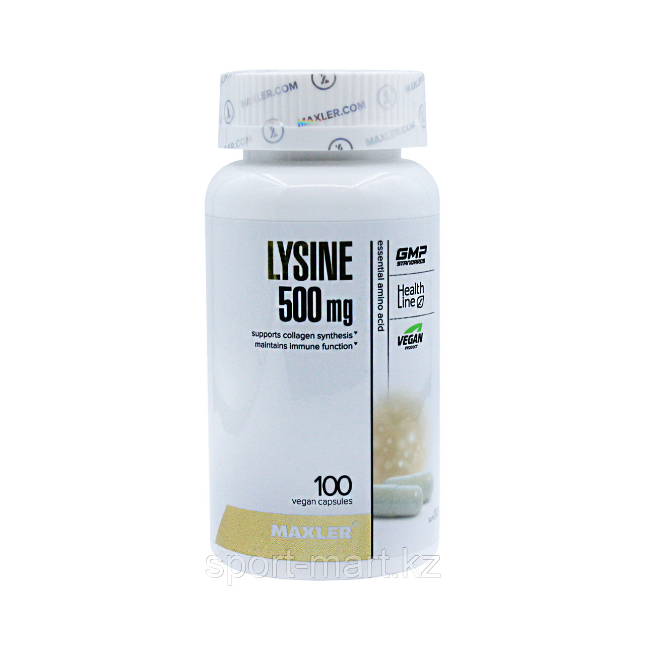 Лизин Maxler Lysine 500 мг 100 капсул, фото 1