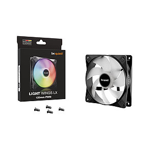 Вентилятор для компьютерного корпуса Bequiet! Light Wings LX 120mm PWM 2-030645 BL120, фото 3