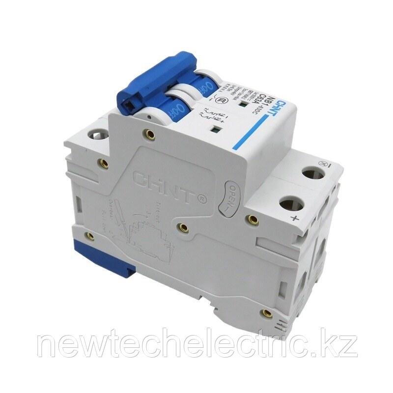 182726  Авт. выкл. пос.тока NB1-63DC 2P C63A DC500В 6kA (R)4, фото 1