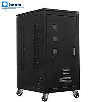 Стабилизатор напряжения Ресанта АСН-60000/3-ЭМ ( 60 кВт | 380В |± 2% | 0,5 сек | от 240 до 430В | Вес, кг 216.1 | напольный)