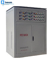 Стабилизатор напряжения РЕСАНТА АСН-100000/3-ЭМ ( 100 кВт | 380В | 240 В - 430 В | Точность , %2 | В/с 40 | 0,5 сек | Вес 630 кг)