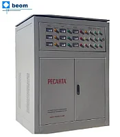 Стабилизатор напряжения РЕСАНТА АСН-400000/3-ЭМ ( 400 кВт | 380В | 240 В - 430 В | Точность, %2 | В/с 40 | 0,5 | Вес 1650 кг )