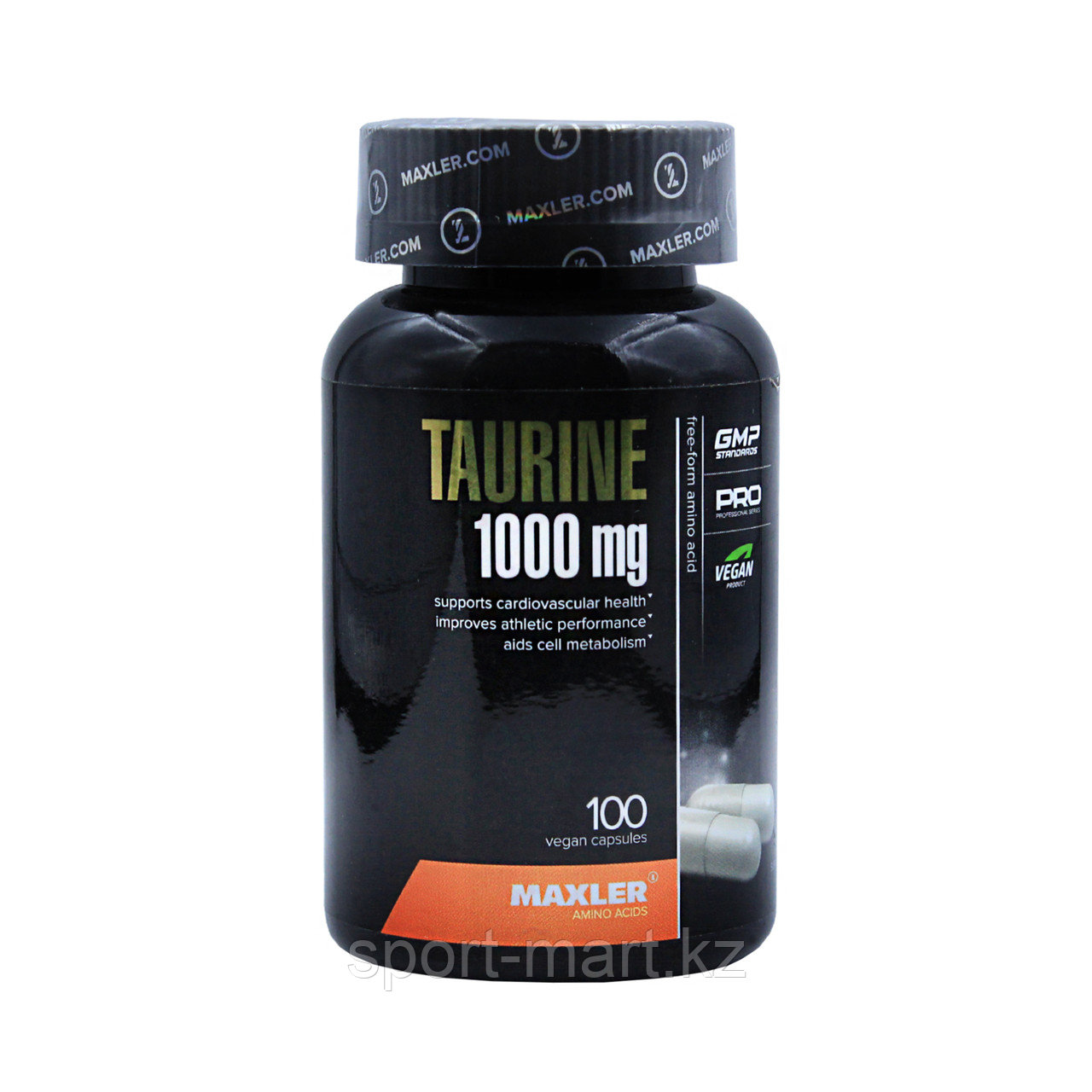 Таурин Maxler 100 капсул 1000 мг, фото 1