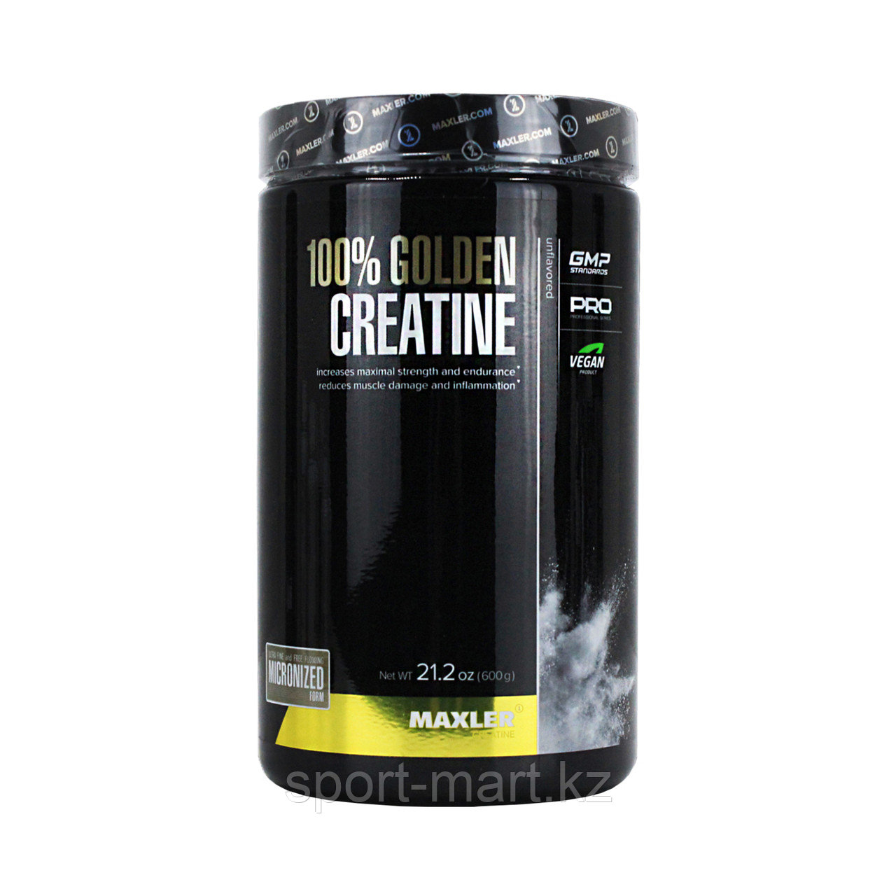Креатин моногидрат Maxler 100% Golden Creatine 120 порций 600 гр