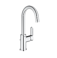 Смеситель для раковины GROHE BauEdge 23760000, L-Size, хром, Германия