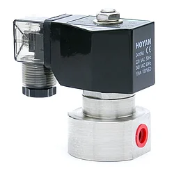 Электромагнитный клапан воды, нормально закрытый, 220В, 1/4", до 100 бар