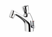 Самозакрывающийся смеситель для раковины с кнопочным управлением, с задержкой закрытия 8–12 секунд