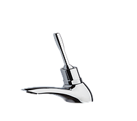 Одноводный самозакрывающийся  смеситель для раковины с рычажным управлением