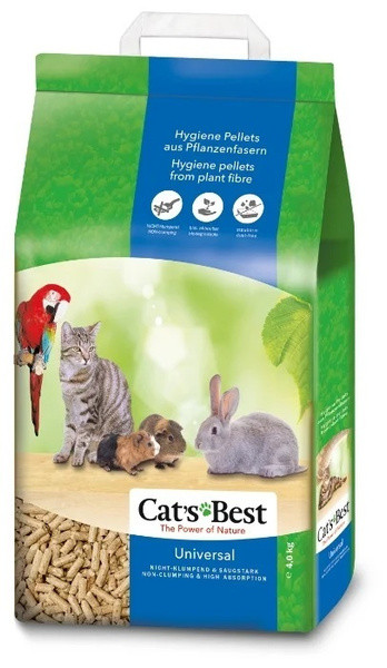 Cat's Best Universal Наполнитель Древесный 7 л (4 кг), фото 1