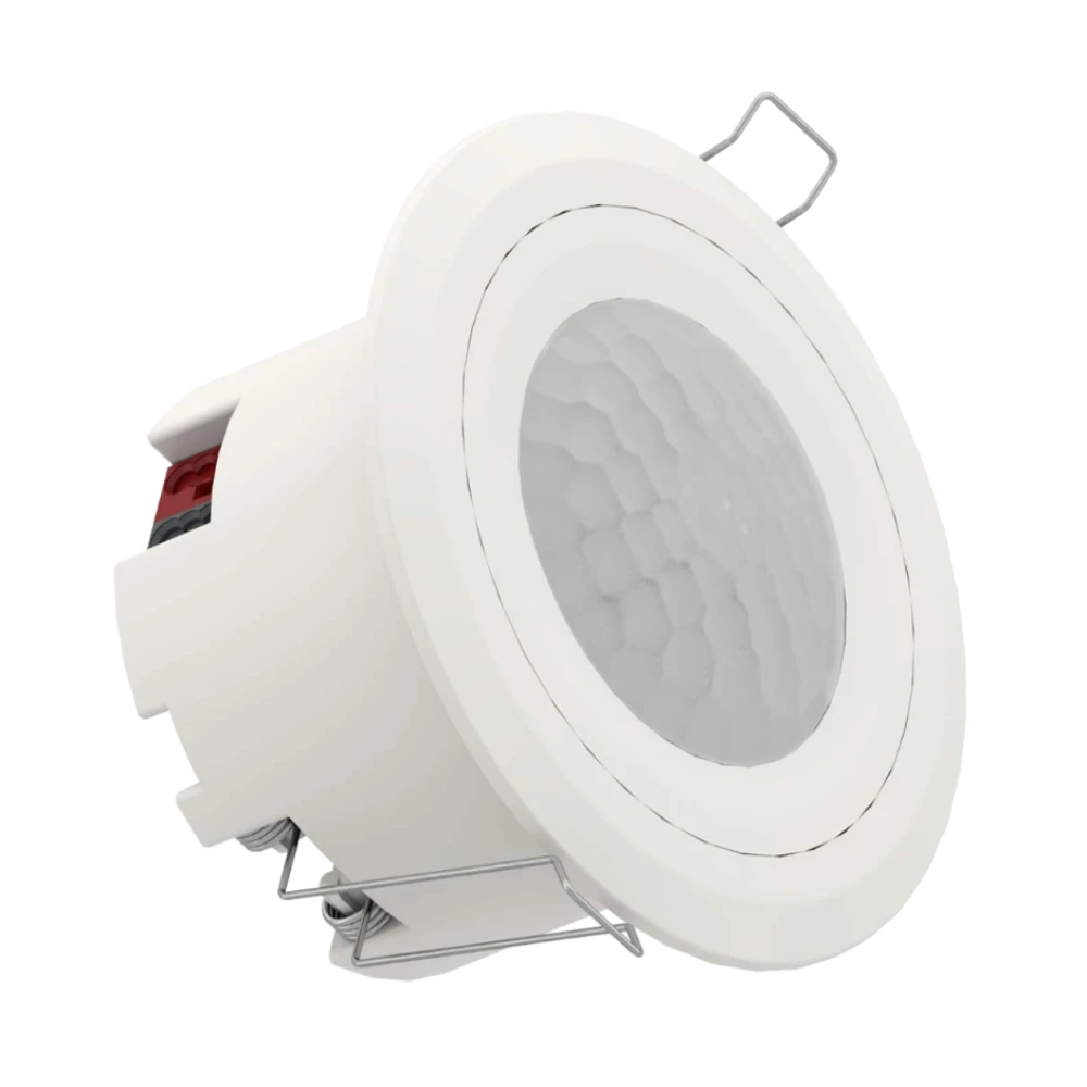 Mid Range+ KNX Presence Sensor w/Thermostat-White / Mid Range+ KNX Датчик присутствия с термостатом-Белый