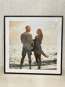 Рамка 100х100 см Темно - коричневая