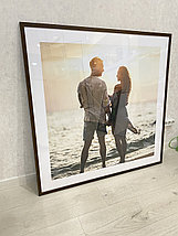 Рамка 70х70 см Коричневая, фото 5