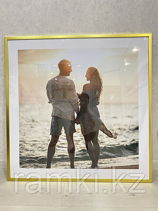 Рамка 80х80 см Золотистая, фото 1