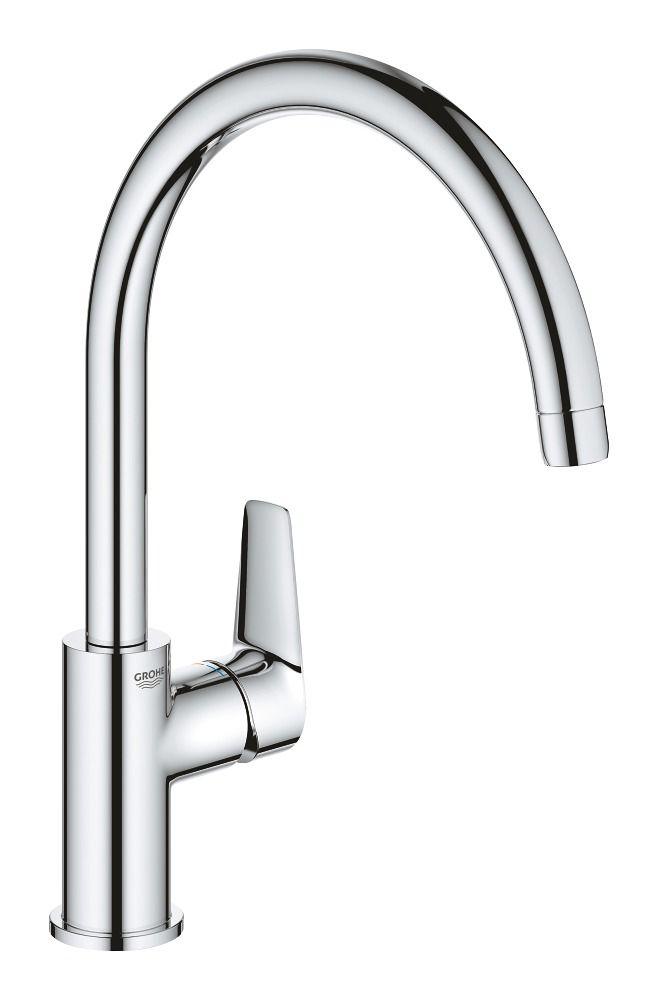 Смеситель для кухни GROHE BauEdge 31367001, однорычажный, хром