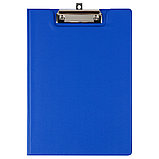 Папка-планшет с зажимом OfficeSpace, ПВХ, синий, фото 2