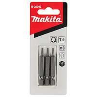 Набор бит Makita T9 E-form (MZ) 50мм 3шт. B-25367