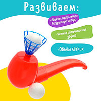 Игра для развития речи и дыхания «Аэробол», дыхательный тренажёр, МИКС